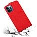 Custodia Compatibile Con Apple Iphone 12 Pro Max In Rosso Mela - Coperchio Protettivo In Design Flip Con Chiusura Magnetica - Foto miniatura 5