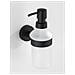 Dispenser Sapone Da Parete Bosio, Nero, Wenko - Foto miniatura 3