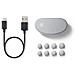 Auricolari Bluetooth 5.2 TW-E5B Colore Grigio - Foto miniatura 4