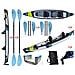 Canoa Gonfiabile Air Breeze Full Hp 2 Pro 108219 + 2 Pagaie Touring-4 Div. In 4 Parti Tahe / Bic Sport - Foto miniatura 1