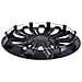 Set Di 4 Copricerchi 14 "" Strong Colore Nero Opaco - Foto miniatura 4