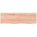 Piano Bagno Marrone 100x30x (2-4) cm Legno Massello Trattato - Foto miniatura 2