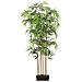 Albero Bambù Artificiale 730 Foglie 120 Cm Verde - Foto miniatura 2