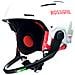 Casco Sci Hero Slalom Impacts+chinguard - White S-m - Foto miniatura 1