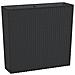 Fioriera Con Interno Rimovibile Antracite 12 / 44 L Pp Rattan - Foto miniatura 1