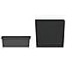 Fioriera Con Interno Rimovibile Antracite 12 / 44 L Pp Rattan - Foto miniatura 2