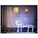 Decorazione Animata Da Esterno Cervo Con Led Bianco 94 Cm Innnes - Foto miniatura 1