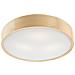 Lampada A Soffitto Eveline - Marrone - Legno, Vetro - 47x47x8 Cm - Foto miniatura 1