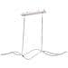 Lampadario A Sospensione A Led Sinuo 36w Bianco 3666-45-102 - Foto miniatura 1
