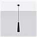 Sollux Lighting Lampada A Sospensione Electra In Cemento Nero Sl.1355 - Soppalco Lampade A Sospensione Nero 125x8x8 Cm - Foto miniatura 2