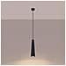 Sollux Lighting Lampada A Sospensione Electra In Cemento Nero Sl.1355 - Soppalco Lampade A Sospensione Nero 125x8x8 Cm - Foto miniatura 3
