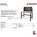 Banco Da Lavoro Pieghevole Richiudibile Da Parete Holzmann Wb142fold - Foto miniatura 6