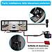 Carplay Auto, 10,26 Pollici Con Wireless Carplay E Android Auto, Dashcam Frontale 4k + Telecamera Posteriore 1080p, Con Bt Usb Aux Siri Comando Vocale - Foto miniatura 2