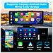 Carplay Auto, 10,26 Pollici Con Wireless Carplay E Android Auto, Dashcam Frontale 4k + Telecamera Posteriore 1080p, Con Bt Usb Aux Siri Comando Vocale - Foto miniatura 5