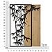 Decorazione In Metallo E Legno Bamboo - Marrone - Metallo - 58x2x80 Cm - Foto miniatura 6