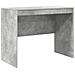 Scrivania da scrittura Grigio cemento MDF 100 x 50 x 76 cm - Foto miniatura 1