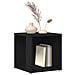 Tavolino Nero Rovere 33x33x34,5 cm Legno Ingegnerizzato - Foto miniatura 3