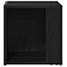 Tavolino Nero Rovere 33x33x34,5 cm Legno Ingegnerizzato - Foto miniatura 6