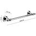 Portasalviette 30 Cm In Acciaio Inox E Cromall Nv21-30 Serie Nevis Cromato - Foto miniatura 2