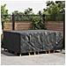 Copertura per mobili da esterno Nero 220 x 190 x 85 cm 210D - Foto miniatura 2