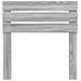 Testiera con testiera Grigio Sonoma 75 cm Legno multistrato - Foto miniatura 4