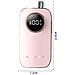 Lima Elettrica Portatile Ricaricabile 45000rpm - Fresa Unghie Elettrica Con Display Lcd Pink - Foto miniatura 3