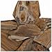 Stella di Natale Marrone 60 x 5 x 75 cm Legno di teak solido - Foto miniatura 8