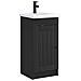 Mobile da bagno con lavabo Nero 42 x 40 x 84,5 cm - Foto miniatura 1