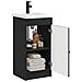 Mobile da bagno con lavabo Nero 42 x 40 x 84,5 cm - Foto miniatura 3