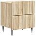 Armadio da Notte 2 pcs Rovere Sonoma 43 x 34,5 x 49,5 cm - Foto miniatura 3