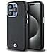 Custodia In Metallo Avvolto Bmw Signature Magsafe Per Iphone 14 Pro Max - Nera - Foto miniatura 2