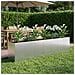 Vaso da giardino Argento 280 x 40 x 60 cm Acciaio zincato - Foto miniatura 2
