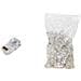 Confezione 100 Connettori 8 Poli Cat 6 Utp Non Schermato Rj45 - Foto miniatura 1