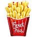 Materassino Gonfiabile Patatine Fritte Dimensioni 175 x 132 cm - Foto miniatura 2