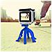 Squiddy Mini Treppiede Flessibile per Fotocamere e Smartphone - Colore Blu - Foto miniatura 4