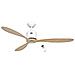 Aeroplan Eco 132, Ventilatore, - Legno Bianco - Foto miniatura 1