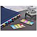 Dispenser 40 Segnapagina Post-it Index Strong Mini 676 Vivaci 15,8x38mm - Foto miniatura 4