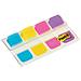 Dispenser 40 Segnapagina Post-it Index Strong Mini 676 Vivaci 15,8x38mm - Foto miniatura 1