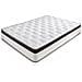 Materasso In Memory Foam Supreme 135x190, Altezza 28 Cm, 4 Cm Memory Foam, Foam Airsistem, Trattamento Antiacaro E Antibatterico, Tessuto Confezionato Con Filo Di Lurex - Foto miniatura 1
