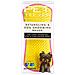 Districante Dog Grooming Brush Rosa E Giallo - Foto miniatura 3