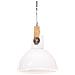 Lampada A Sospensione Industriale 25 W Bianca Rotonda 30 Cm E27 - Foto miniatura 5