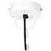 Lampada A Sospensione Industriale 25 W Bianca Rotonda 30 Cm E27 - Foto miniatura 8