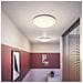 Suede - Lampada Da Soffitto Led Tonda Bianca Media 38Cm 24W - Foto miniatura 5