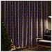Tenda Luci a Ghiaccioli 3x3m 300 LED Blu 8 Funzioni - Foto miniatura 1