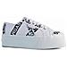 Scarpe Codice Articolo 2790 Lettering Tape Jellysole Colore White Grey Numero Eu 35 - Foto miniatura 2