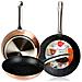 Professional Padella, 28cm Induzione, Antiaderente Ecologico Senza Pfoa, Alluminio Forgiato Rame - Foto miniatura 4