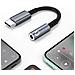 Adattatore Da Usb-c A 3,5 Mm Per Cuffie Grey - Foto miniatura 3