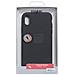 Cover Per Iphone X /xs Rigida In Silicone Soft Touch, Grigio - Foto miniatura 3