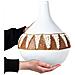 Vaso Decorativo Simpang Ceramica 33 Cm Bianco - Foto miniatura 6