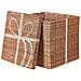 Set Di 3 Scatole Rattan Marrone Cadeau - Foto miniatura 3